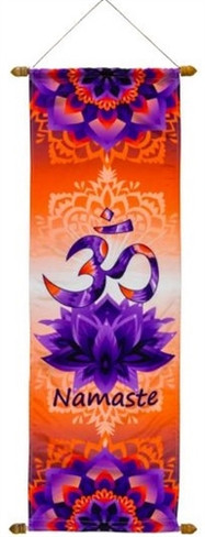 Om Namaste Wall Banner