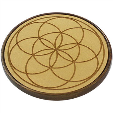 Crystal Grid with the flower of life