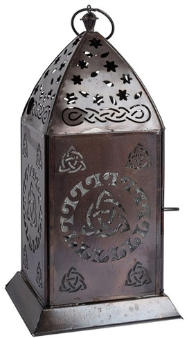 Iron Lantern with Triquetras