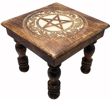 Pentagram Flowers Altar Table