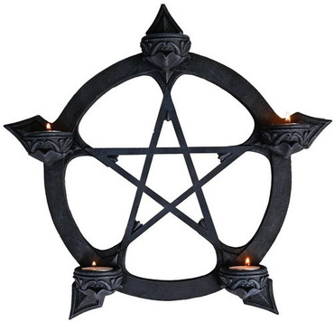 Pentagram Hanging Tealight holder