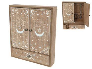 Wiccan Key Cabinet with Drawers