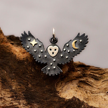 Owl Amulet Charm