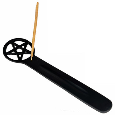 Black Pentagram incense ash catcher