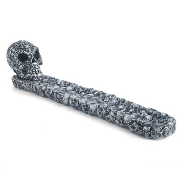 Incense Holder Skull and Bones