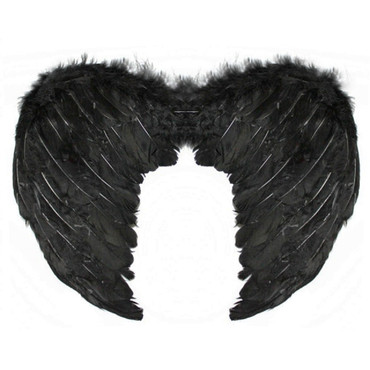 Angel Wings Small Black