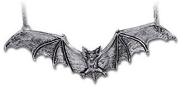 Gothic Bat Pendant