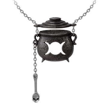 Alchemy Witches Cauldron Necklace