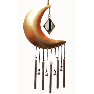 Moon Mirror Wind Chime