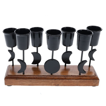 Spell Candle Holders - Moon Phases