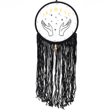 Psychic Hands and Moons Wall Hanging
