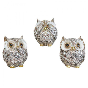 Wise Owls decor set