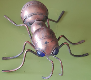 Pair of Metal Ants