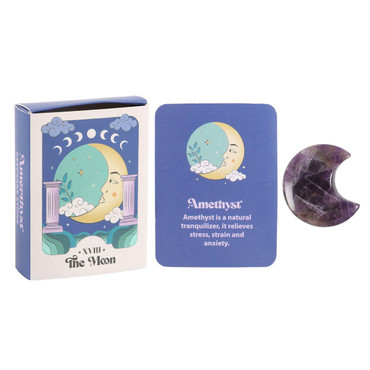 Boxed Crystal - Amethyst Moon