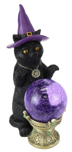 Sorcerer's Apprentice Cat Lamp