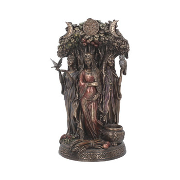Bronzed Figure - Triple Goddess