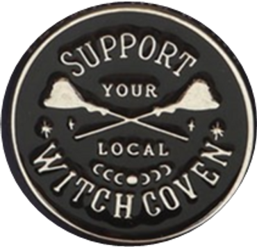 Pin Badge - Support Your Local Coven
