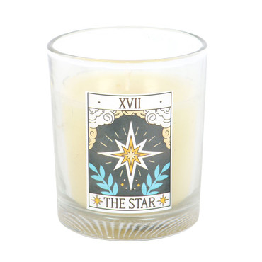 Jar Candle - Star Tarot Card