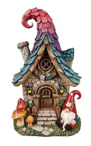 Fairy Garden - House with Gnome