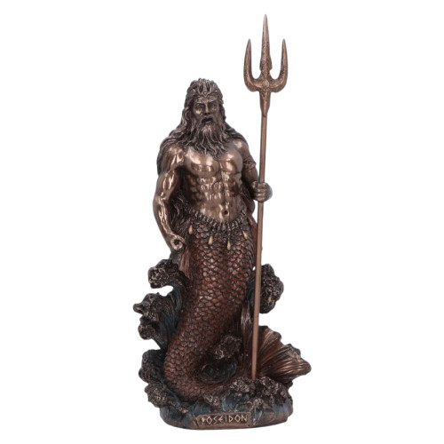 Bronzed Figure - Poseidon