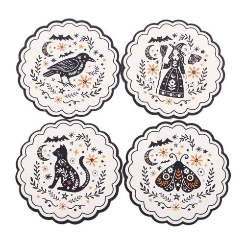 Coaster Set - Frightful Folk