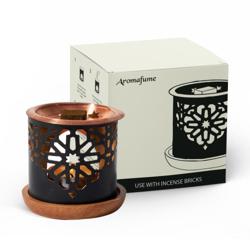 Incense Brick Burner - Oriental star