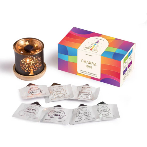 Incense Bricks - Tree of Life Burner Gift Set
