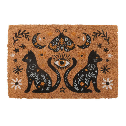 Doormat - Frightful Folk Cats