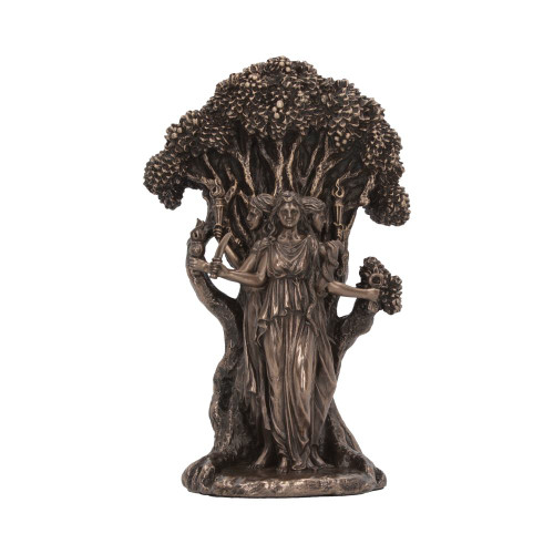 Bronzed Figurine - Triple Goddess