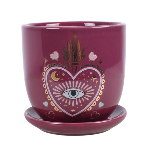 Plant Pot - Sacred Sight Heart