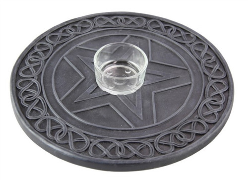 Pentagram Round Tealight holder