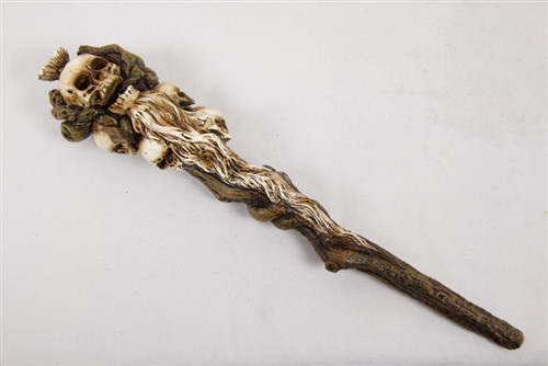 Skull Resin Wand