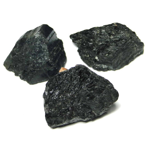 Black Tourmaline natural (untumbled) stone