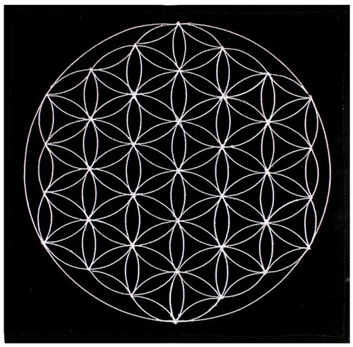 Flower of Life Velvet Mat