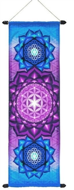 Flower of Life Wall Banner