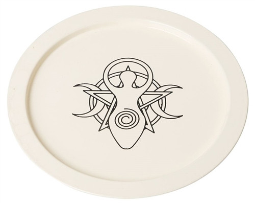 Offering Plate - white Goddess