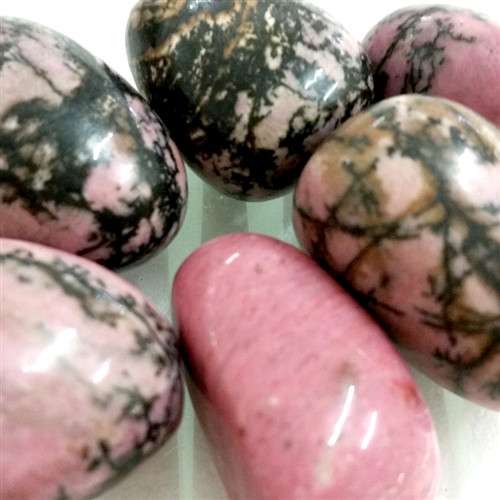 Rhodonite Tumbled Stone