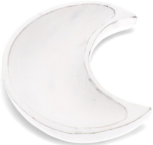 Crescent Moon Bowl white