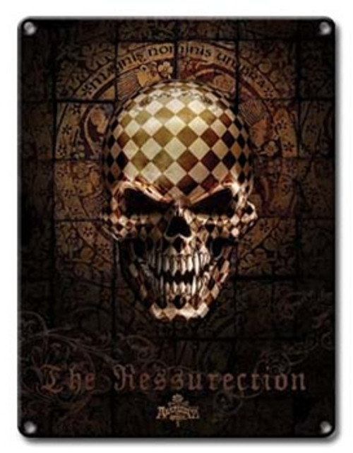 The Resurrection - Metal Plaque