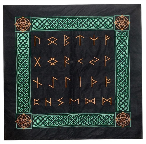 Velvet Runes Altar Cloth