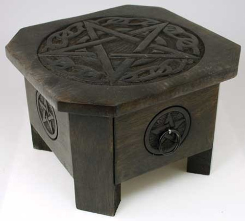 Pentagram Altar with drawer