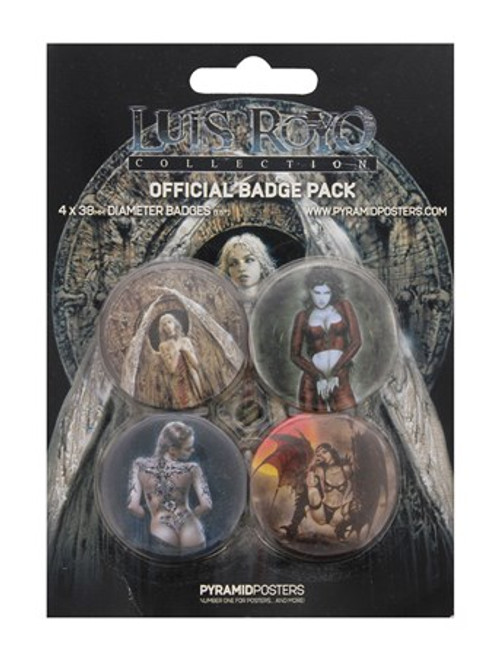 Luis Royo - badge pack