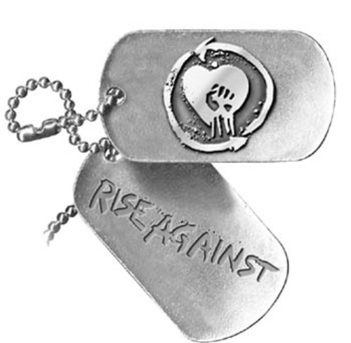 Rise Against Dog Tag