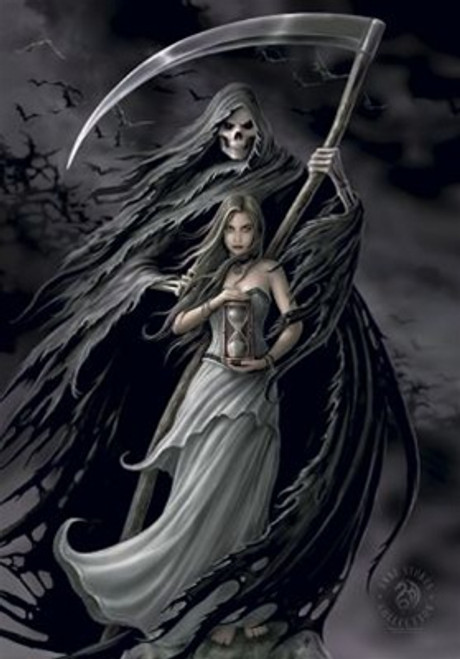Anne Stokes Flag - Summon the Reaper