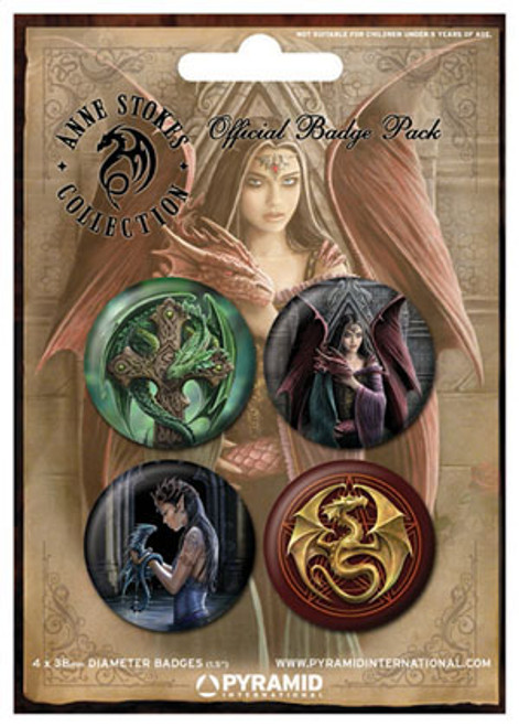 Anne Stokes  - badge pack 2
