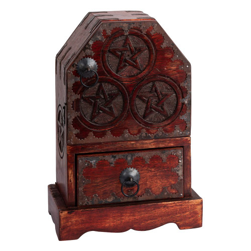 Fancy Chest Cupboard with Pentagrams