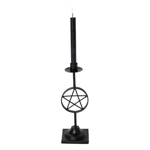 Tall Pentagram candle holder