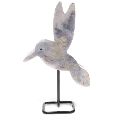 Pink Amethyst Bird - small