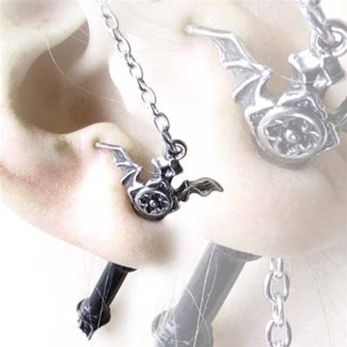 Alchemy Ruthven Cross Earring