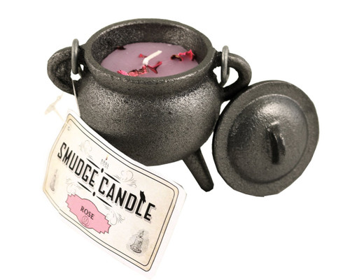 Iron Cauldron Smudge Candles